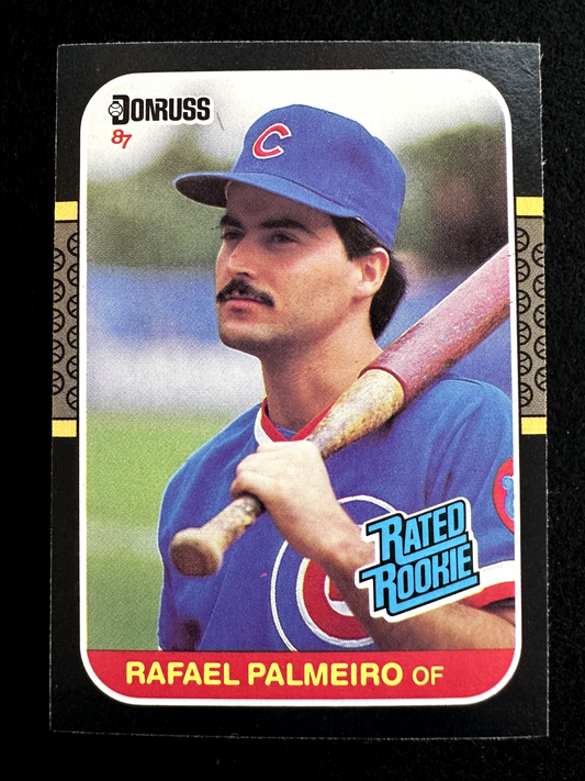 1987 Donruss Rafael Palmeiro (#43) NM Rookie Card, 3k Hits, 500 HRs ^GRUMPYBUCK^