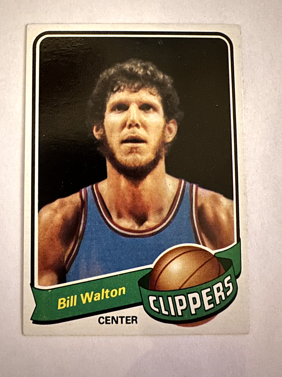 1979-1980 Topps Bill Walton - Hall of Famer, Great Condition, Nicely Centered