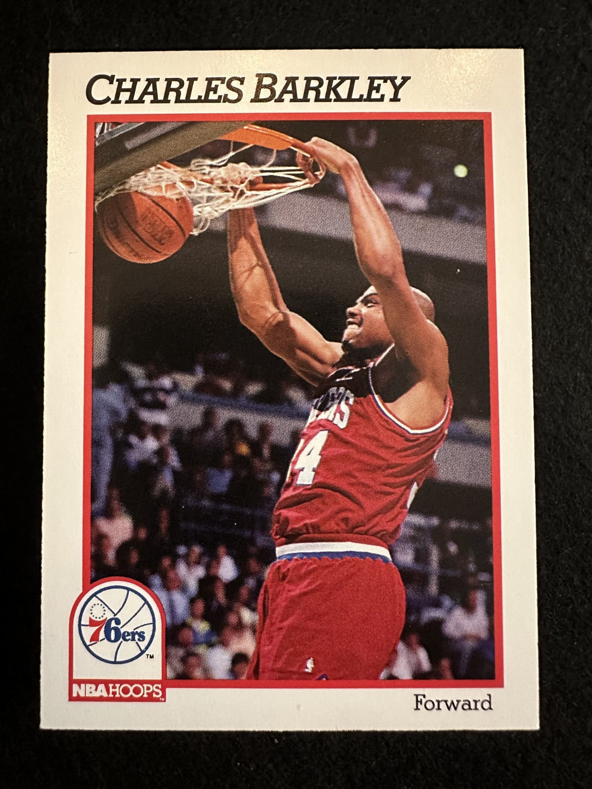 1991-92 Hoops Charles Barkley (#156) NM HOFer, Sixers Beast ^GRUMPYBUCK^