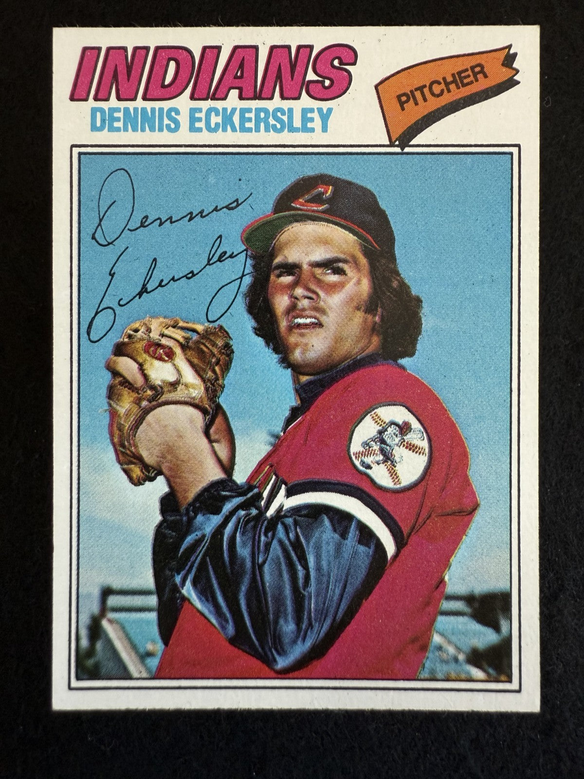 1977 Topps Dennis Eckersley (#525) EX HOFer, WS Champ ^GRUMPYBUCK^
