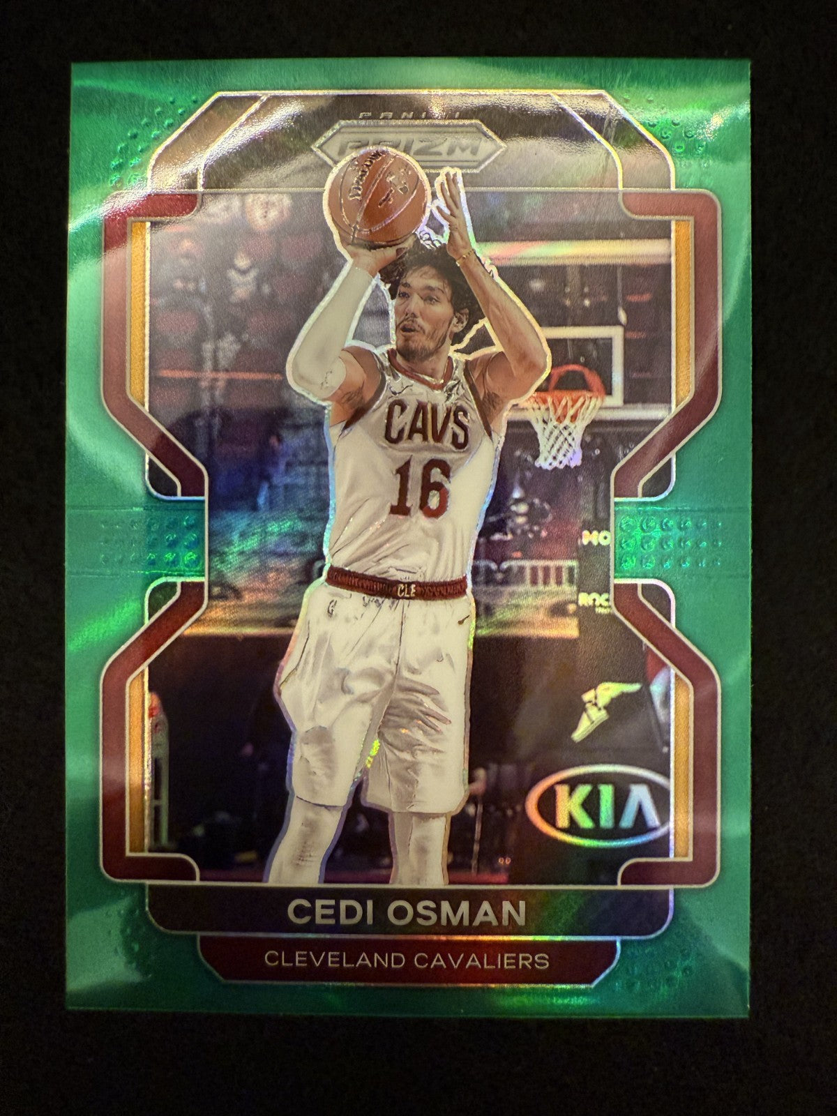2021-22 Prizm Cedi Osman (#60) MINT Green Prizm ^GRUMPYBUCK^