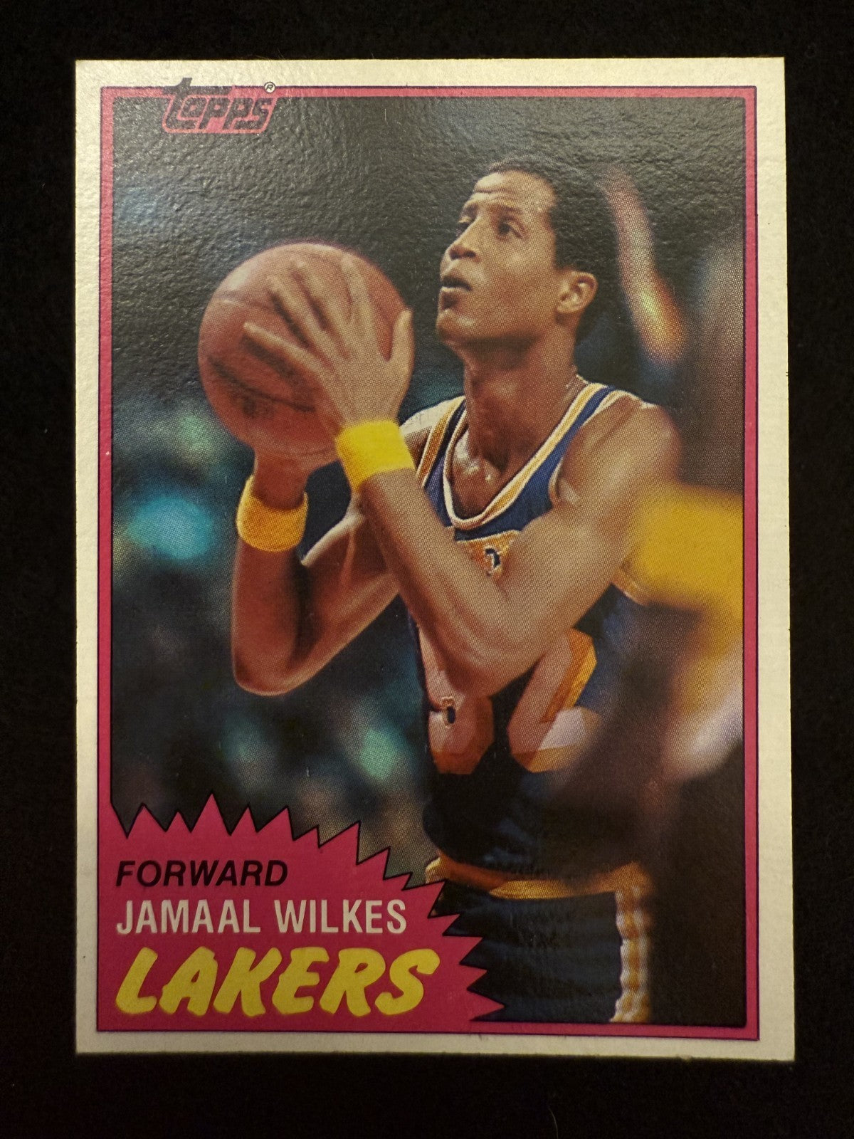 1981-82 Topps Jamaal Wilkes (#23) NM HOFer, Lakers Great ^GRUMPYBUCK^