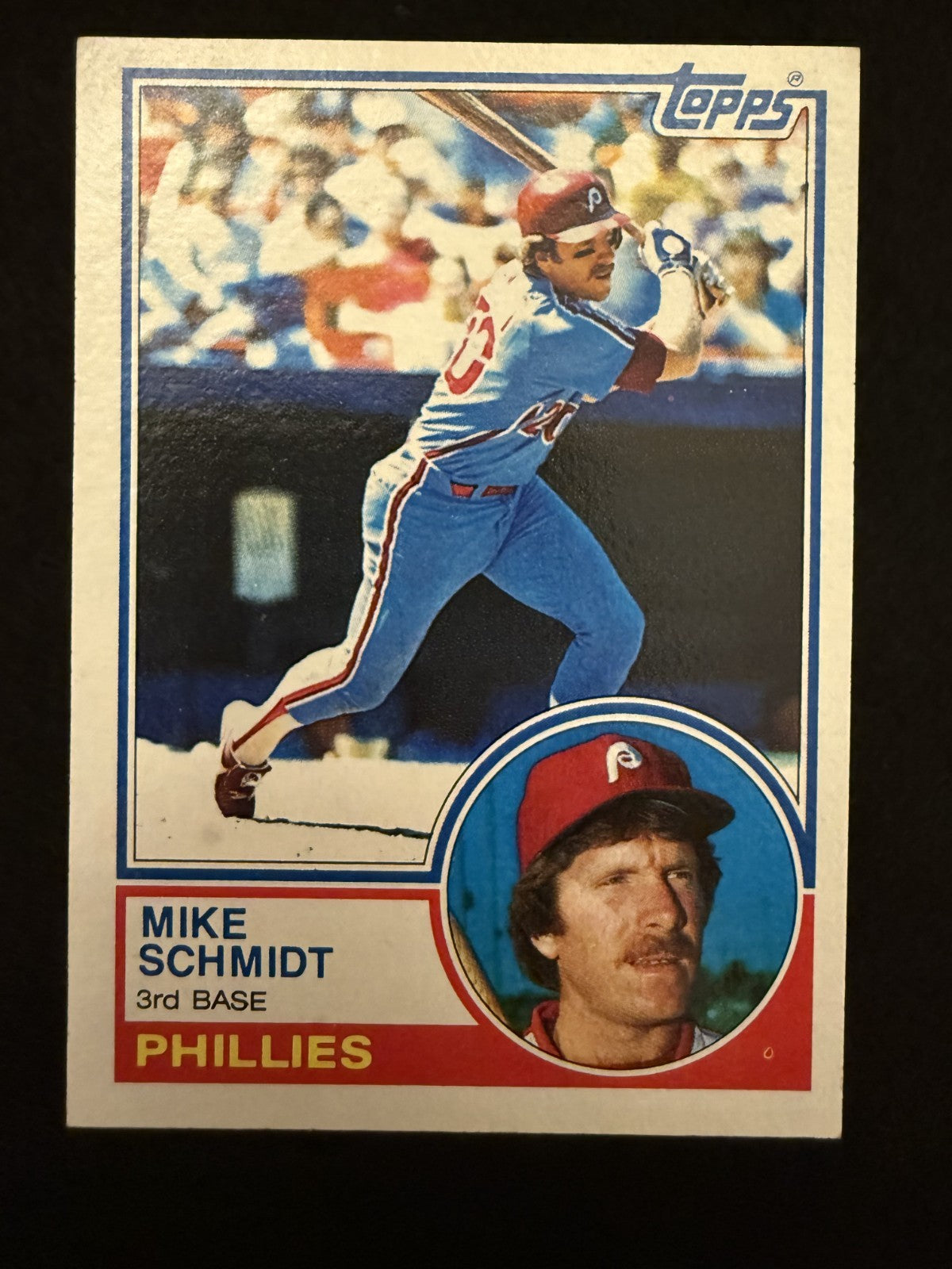 1983 Topps Mike Schmidt (#300) NM HOFer, 3B Great ^GRUMPYBUCK^