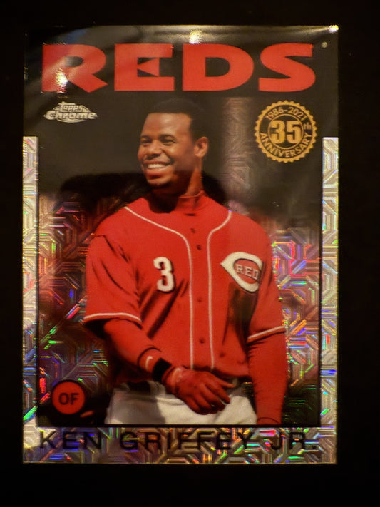 2021 Topps Update Ken Griffey Jr. 1986 Chrome (#86C-37) MINT ^GRUMPYBUCK^