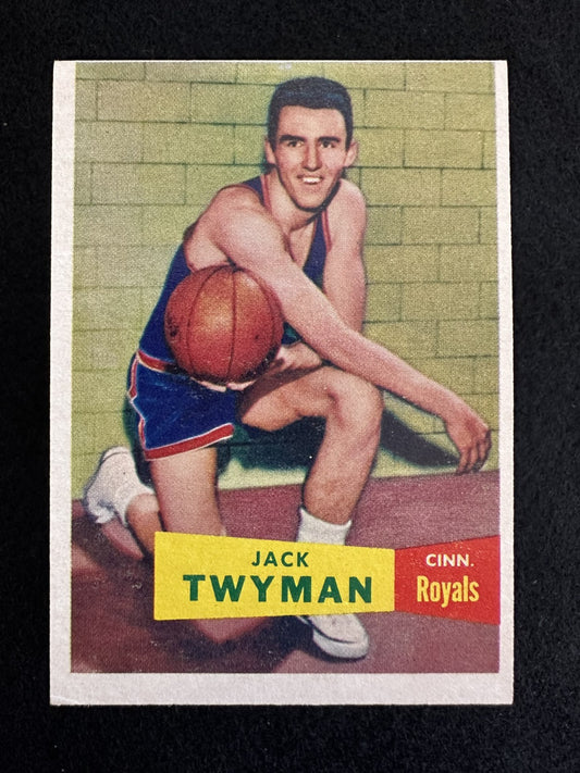 1957–58 Topps Jack Twyman (#71) EX Rookie Card, HOFer, Royals Star ^GRUMPYBUCK^