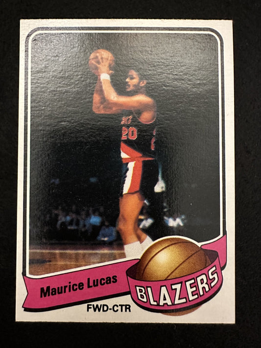 1979–1980 Topps Maurice Lucas (#26) NM All-Star, NBA Champ ^GRUMPYBUCK^