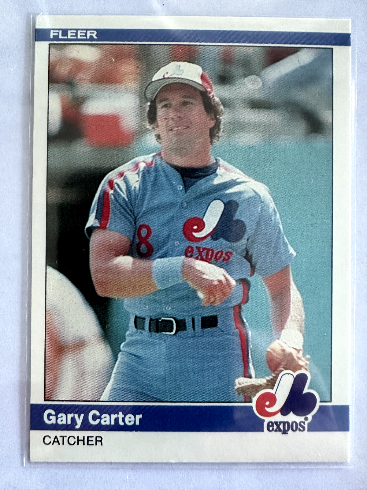 1984 Fleer Gary Carter #271 – Montreal Expos Legend in Iconic Powder Blue Unis