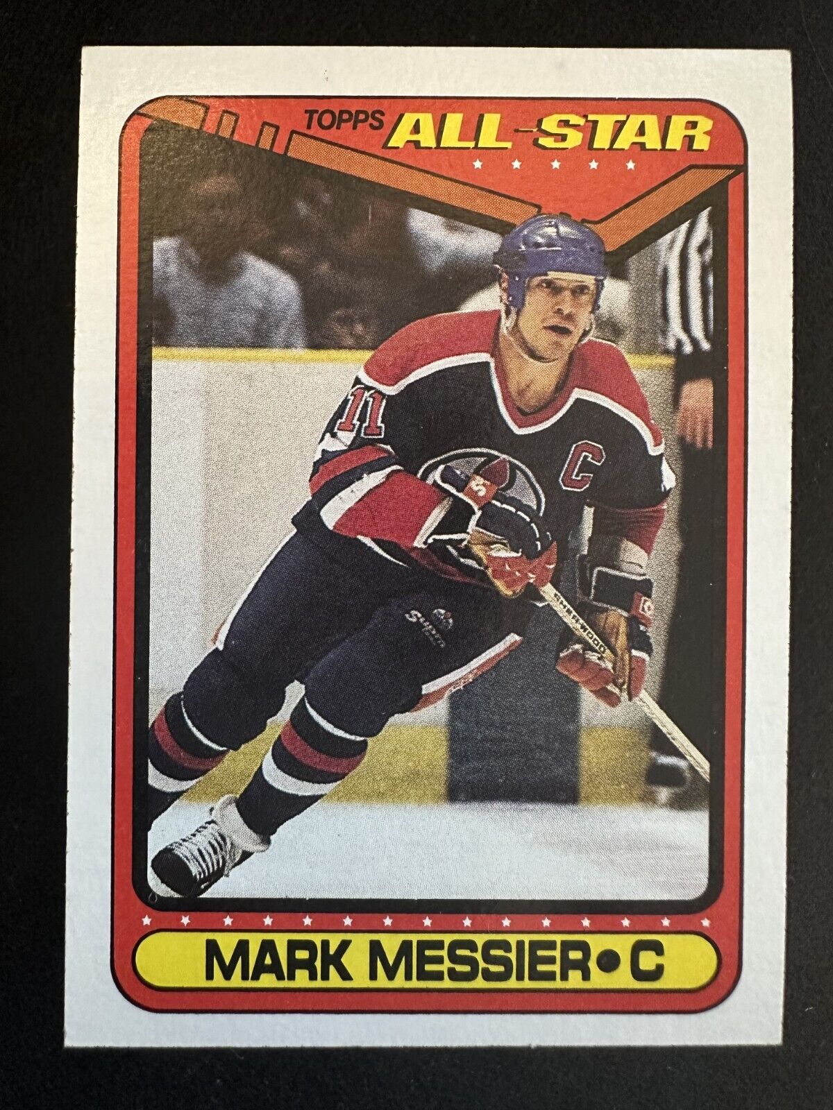 1990–91 Topps Mark Messier (#193) NM HOFer, Stanley Cup Champ ^GRUMPYBUCK^