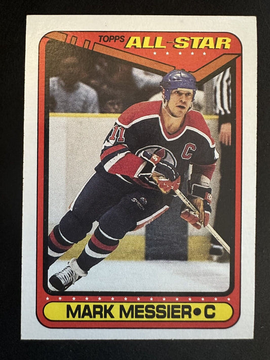 1990–91 Topps Mark Messier (#193) NM HOFer, Stanley Cup Champ ^GRUMPYBUCK^