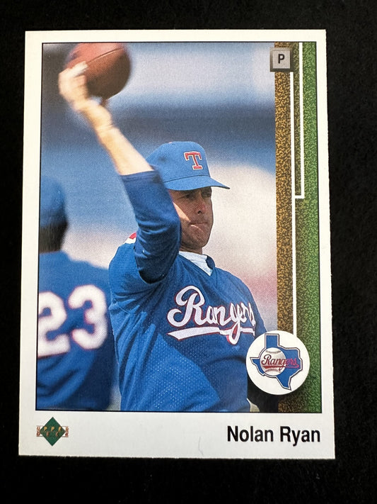 1989 Upper Deck Nolan Ryan (#774) NM HOFer, Flamethrower, K King ^GRUMPYBUCK^