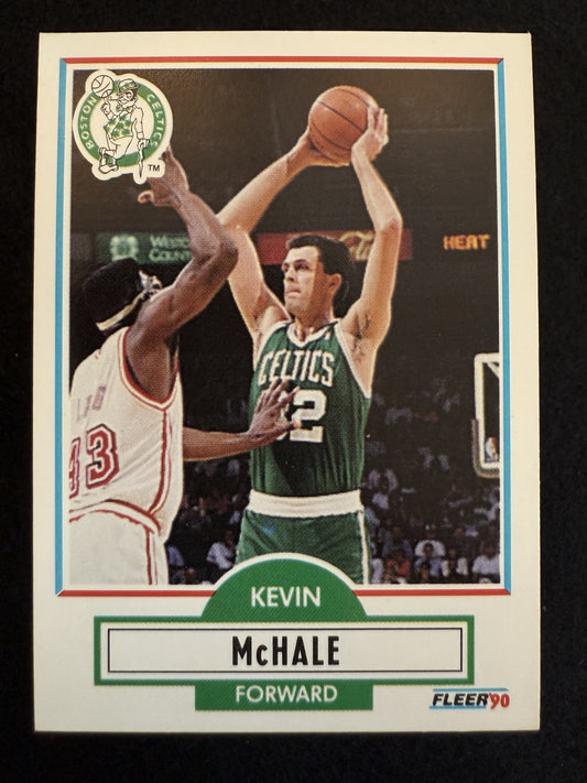 1990-91 Fleer Kevin McHale (#12) NM NBA Champ, Celtics Great ^GRUMPYBUCK^