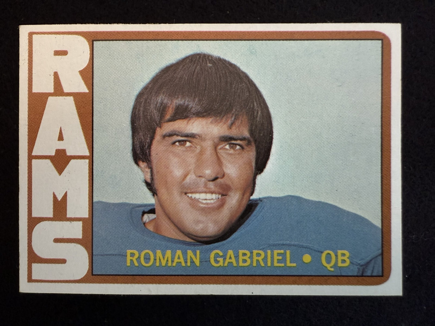 1972 Topps Roman Gabriel (#40) EX Rams Great ^GRUMPYBUCK^