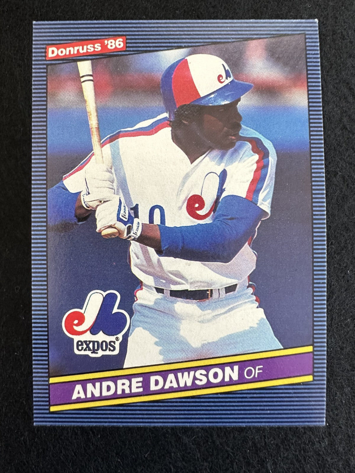 1986 Donruss Andre Dawson (#87) NM HOFer, Expos Star ^GRUMPYBUCK^