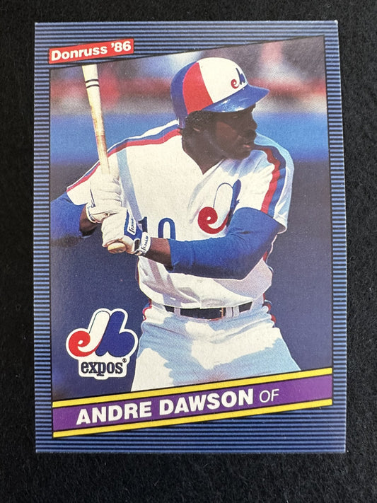 1986 Donruss Andre Dawson (#87) NM HOFer, Expos Star ^GRUMPYBUCK^
