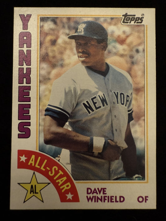 1984 Topps Dave Winfield (#402) NM HOFer, WS Champ, 3K Hits ^GRUMPYBUCK^