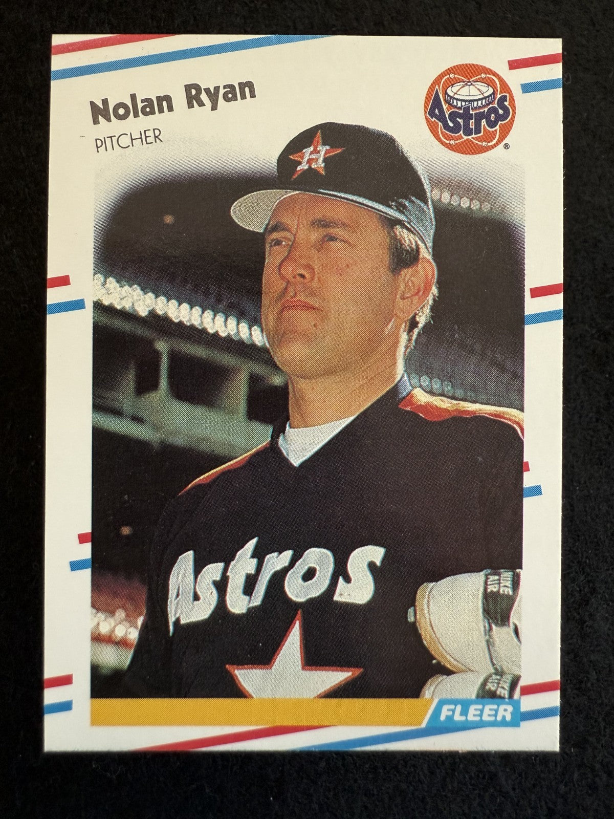 1988 Fleer Nolan Ryan (#455) NM, HOFer, Strikeout King ^GRUMPYBUCK^