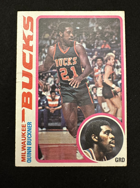 1978–79 Topps Quinn Buckner (#29) EX Rookie Card, Celtics/Bucks ^GRUMPYBUCK^