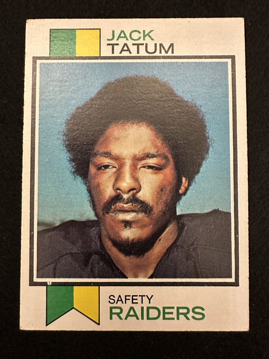 1973 Topps Jack Tatum (#288) EX Rookie Card, SB Champ, Raider Great ^GRUMPYBUCK^