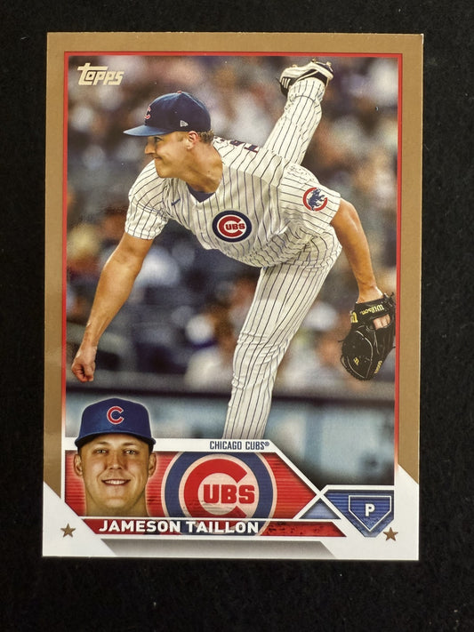 2023 Topps Series 2 Jameson Taillon (#384) MINT Gold /2023 ^GRUMPYBUCK^