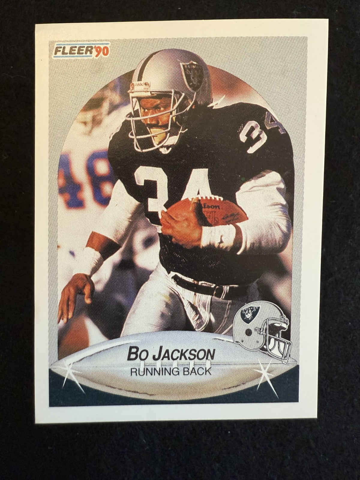 1990 Fleer Bo Jackson (#256) NM Raiders Great, Heisman Winner ^GRUMPYBUCK^