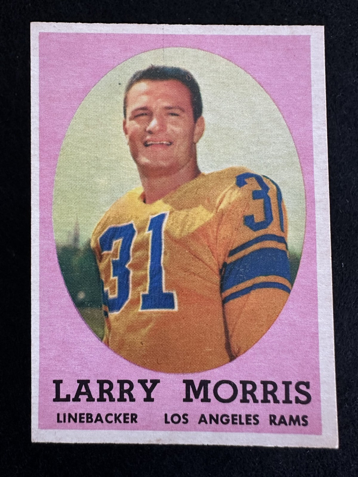 1958 Topps Larry Morris (#50) NM Rookie Card ^GRUMPYBUCK^
