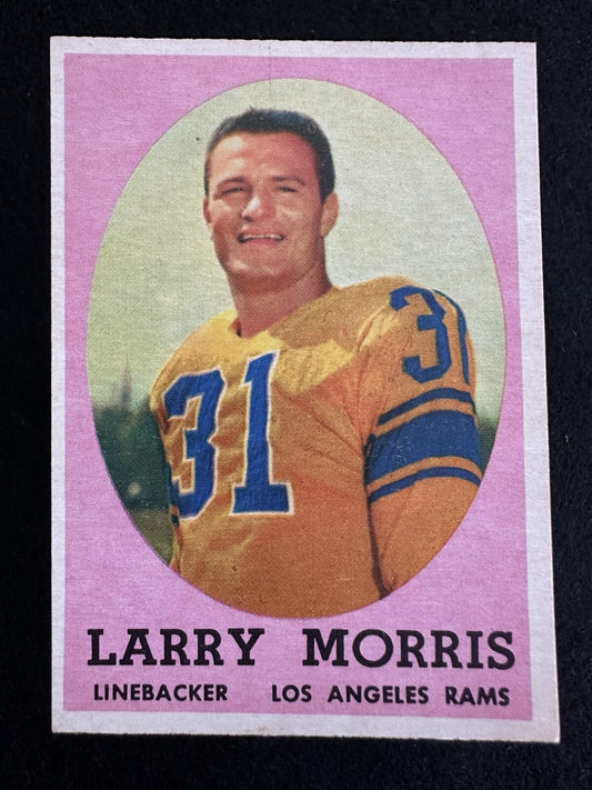 1958 Topps Larry Morris (#50) NM Rookie Card ^GRUMPYBUCK^