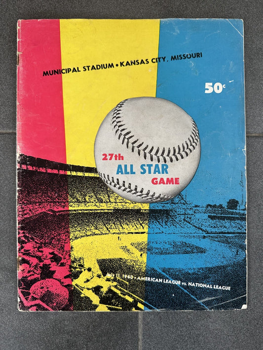 1960 MLB All Star Game Program (Municipal Stadium in Kansas City) ^GRUMPYBUCK^