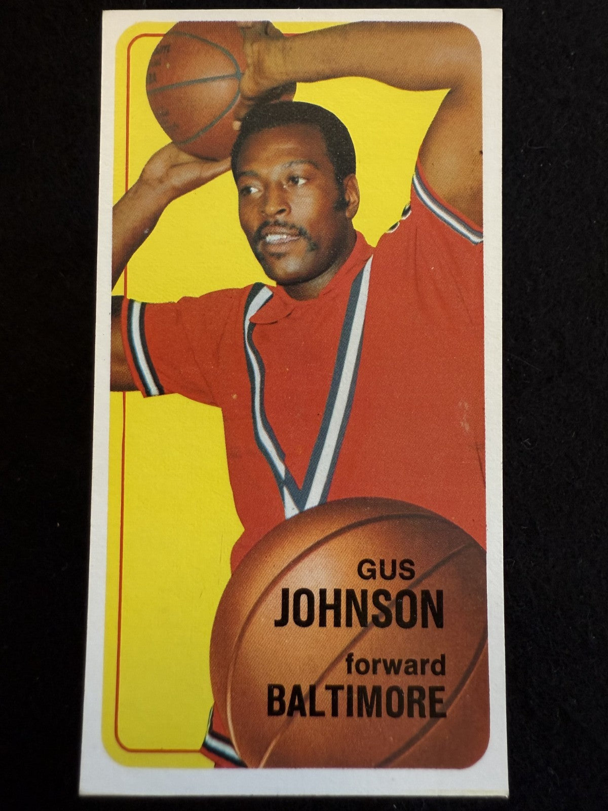 1970-71 Topps Gus Johnson (#92) EX HOFer, All Star, ABA Champ ^GRUMPYBUCK^
