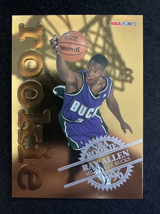 1996–97 NBA Hoops Ray Allen (#2) NM HOFer, Rookie Card ^GRUMPYBUCK^