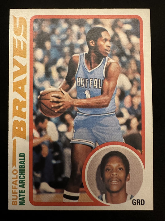 1978–79 Topps Nate “Tiny” Archibald (#26) NM All Star, NBA Champ ^GRUMPYBUCK^