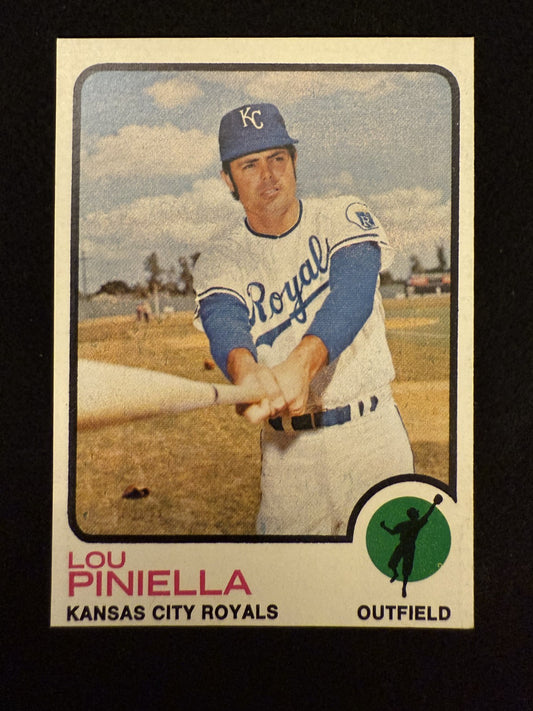 1973 Topps Lou Piniella (#140) EX Royals OF, Future Manager ^GRUMPYBUCK^