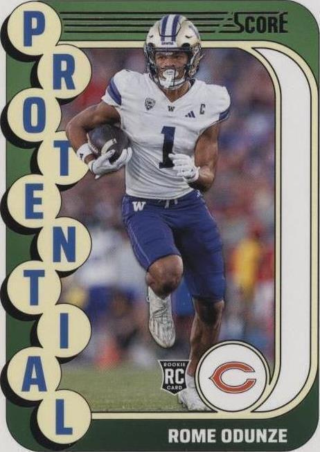 2024 Score Protential Rome Odunze (#18) NM Rookie Card ^GRUMPYBUCK^