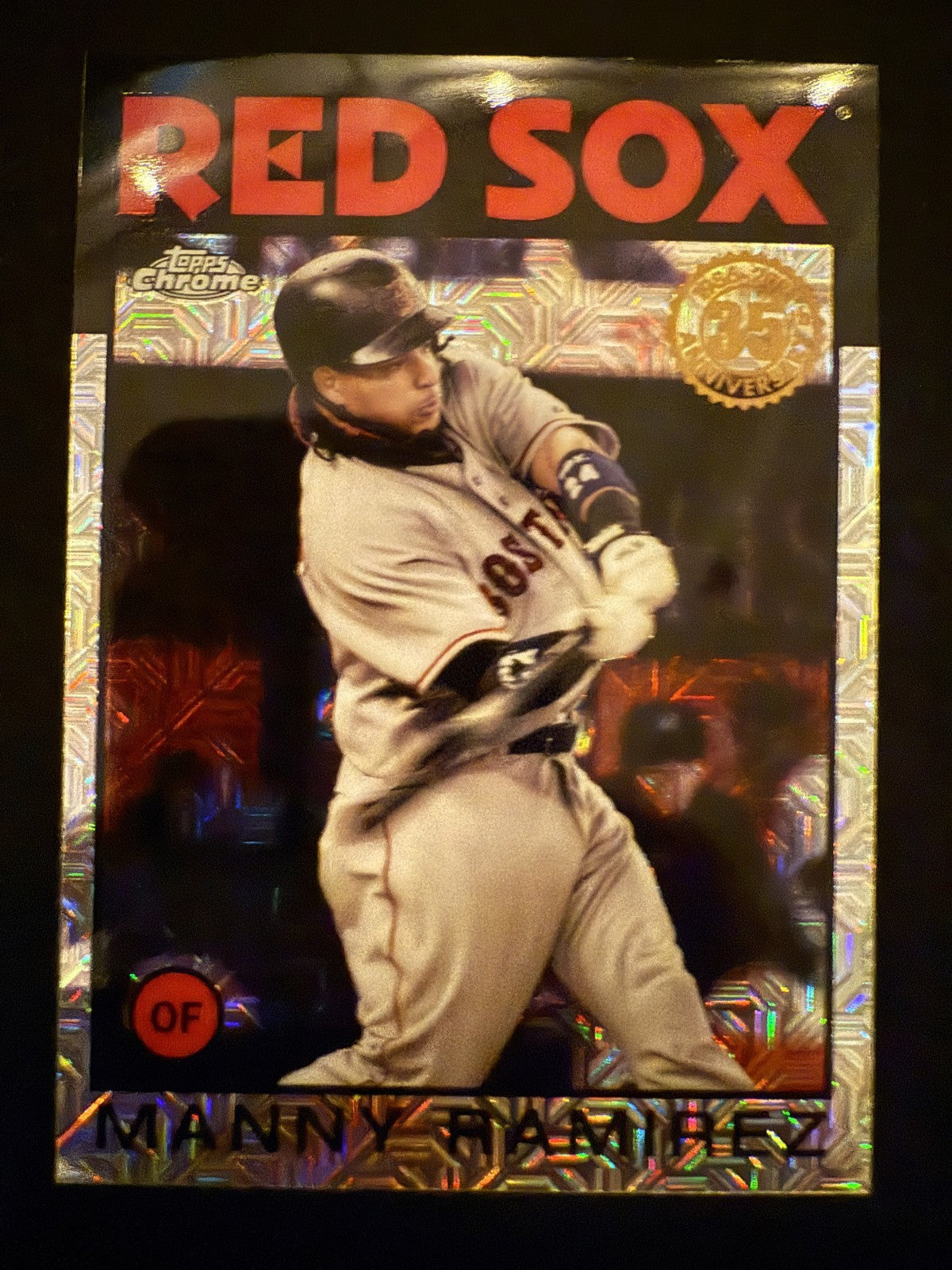 2021 Topps Update Series Silver Pack  Chrome Manny Ramirez (#86C-38) MINT
