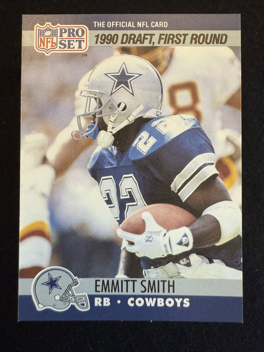 1990 Pro Set Emmitt Smith (#685) NM Rookie Card, HOFer ^GRUMPYBUCK^