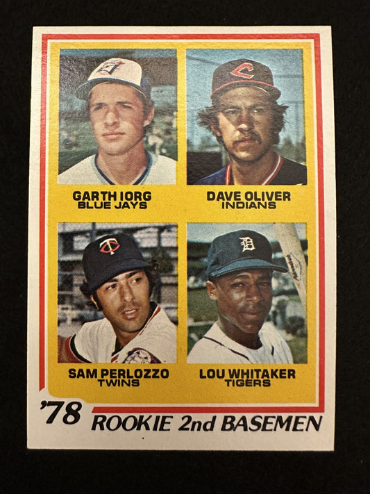 1978 Topps Lou Whitaker (#704) NM Rookie Card, Tigers Star ^GRUMPYBUCK^