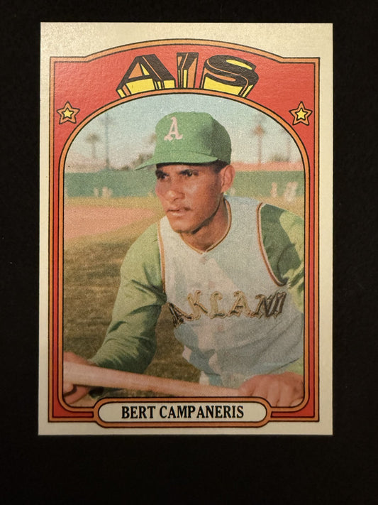 1972 Topps Bert Campaneris (#75) NM A’s Speedster SS ^GRUMPYBUCK^