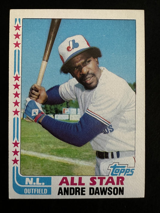 1982 Topps Andre Dawson (#341) EX HOFer, Expos/Cubs Great ^GRUMPYBUCK^