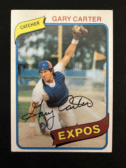 1980 Topps Gary Carter (#70) EX HOFer, WS Champ ^GRUMPYBUCK^