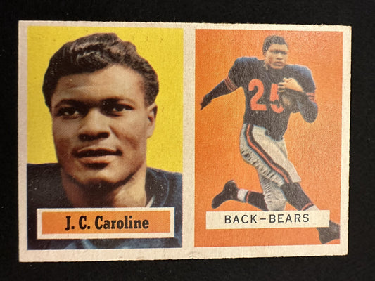 1957 Topps J.C. Caroline (#79) EX Bears Star, Vintage Classic ^GRUMPYBUCK^