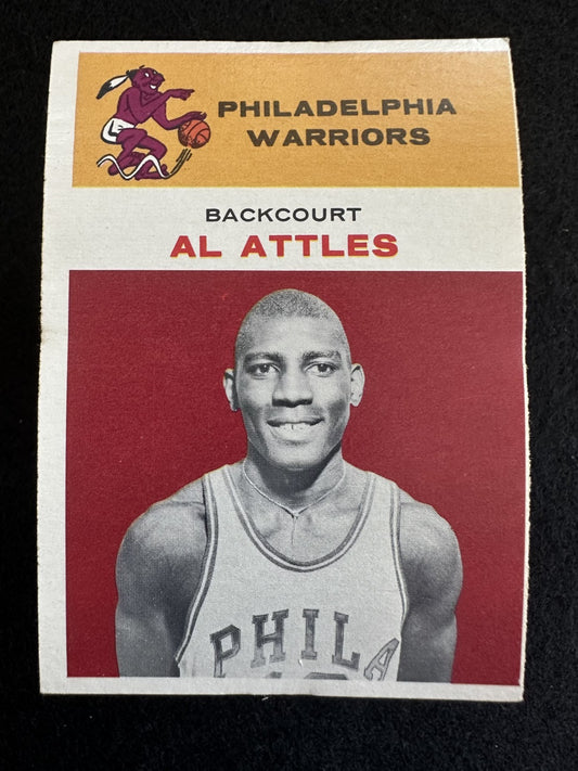 1961–62 Fleer Al Attles (#1) EX Rookie Card, Warriors Legend ^GRUMPYBUCK^