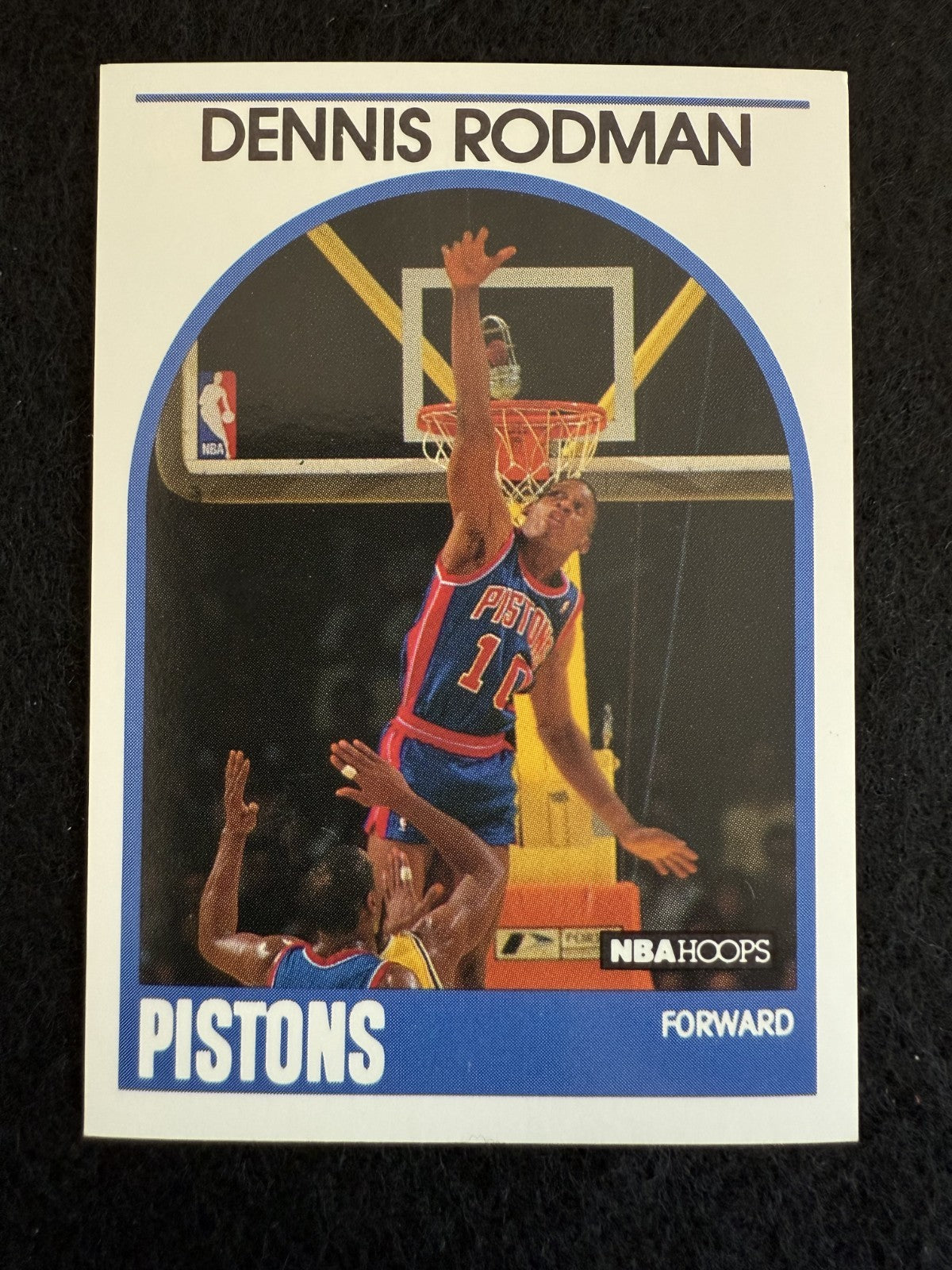 1989-90 NBA Hoops Dennis Rodman (#211) NM Defensive Stalwart ^GRUMPYBUCK^