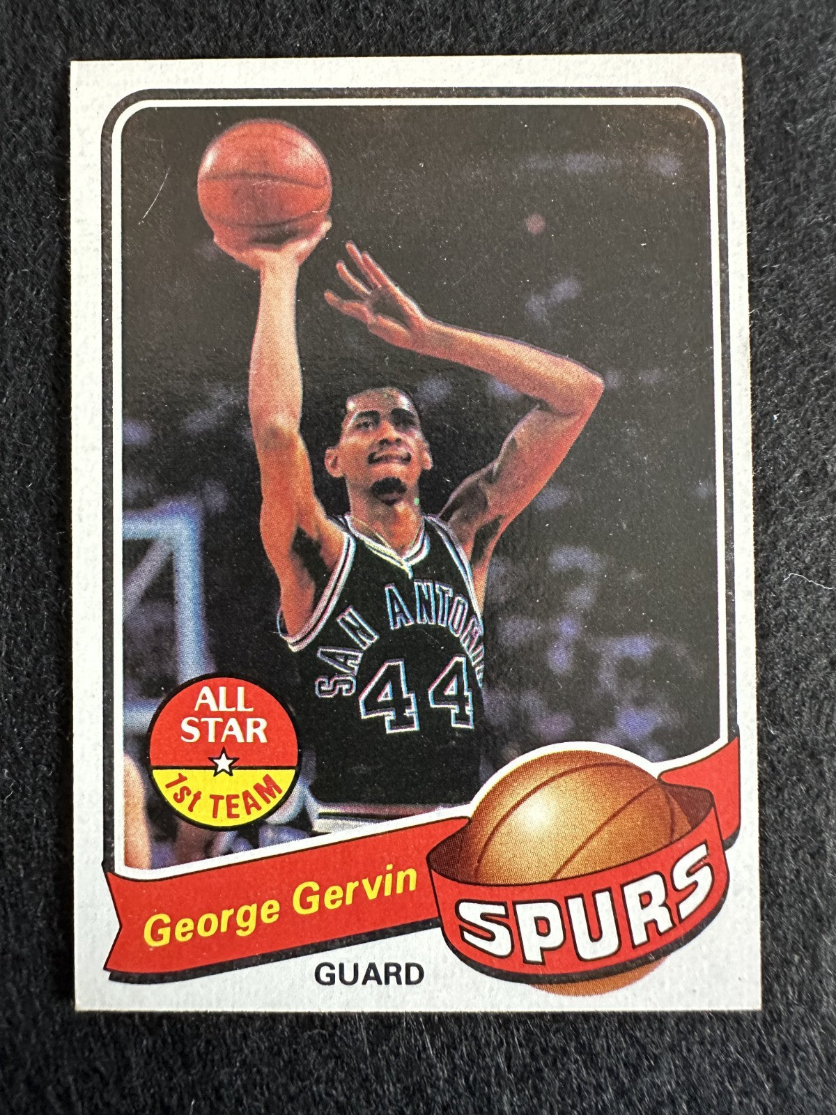 1979-80 Topps George Gervin (#1) EX HOFer, Scorer, Spurs Icon ^GRUMPYBUCK^