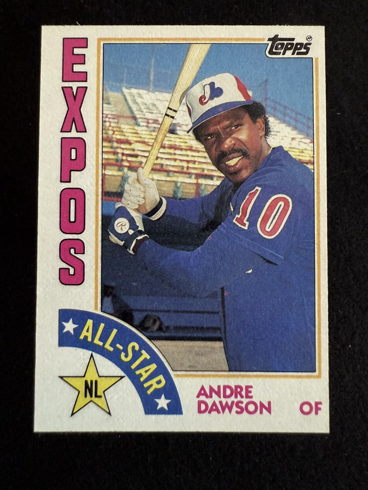 1984 Topps All-Star Andre Dawson (#392) NM HOFer, Expos Great ^GRUMPYBUCK^