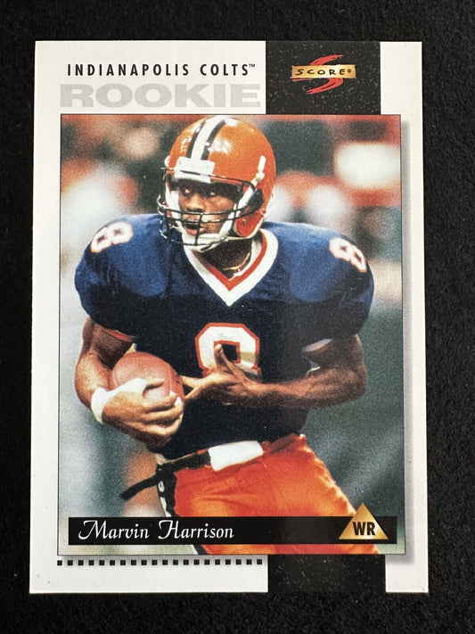 1996 Score Marvin Harrison (#230) NM Rookie Card HOFer, SB Champ ^GRUMPYBUCK^