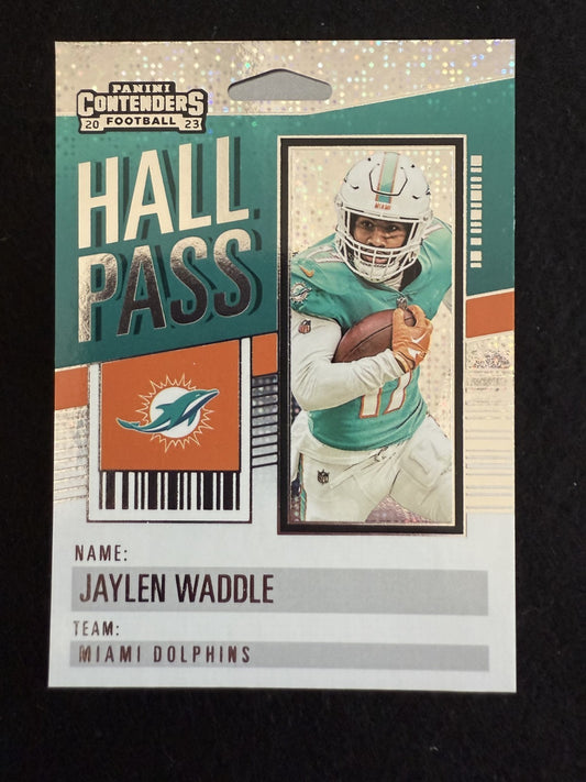 2023 Panini Contenders Jaylen Waddle (#8) MINT Hall Pass Insert ^GRUMPYBUCK^