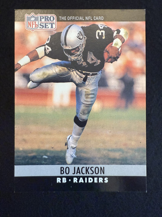 1990 Pro Set Bo Jackson (#155) NM Heisman Winner, 2-Sport Star ^GRUMPYBUCK^