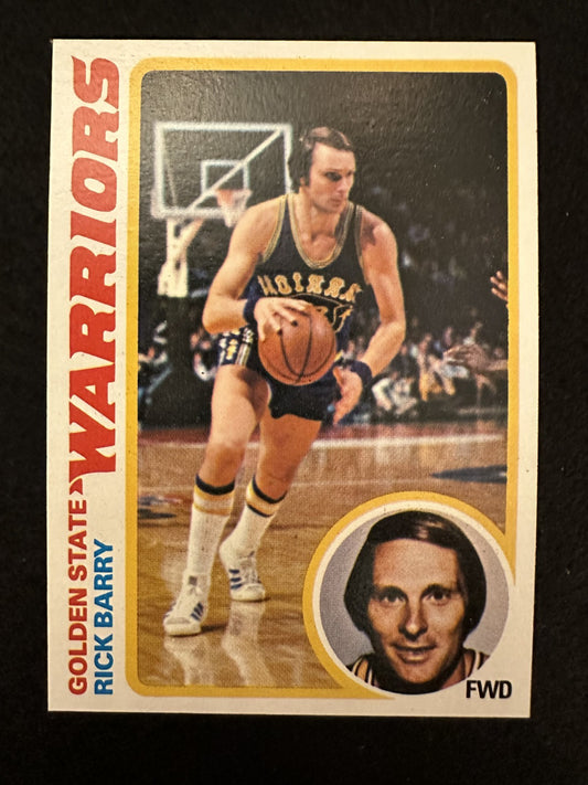 1978-79 Topps Rick Barry (#60) NM HOFer, Scorer, Underhand Icon ^GRUMPYBUCK^