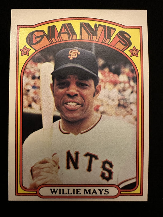 1972 Topps Willie Mays (#49) NM HOFer, Say Hey Kid, Giants/Mets ^GRUMPYBUCK^
