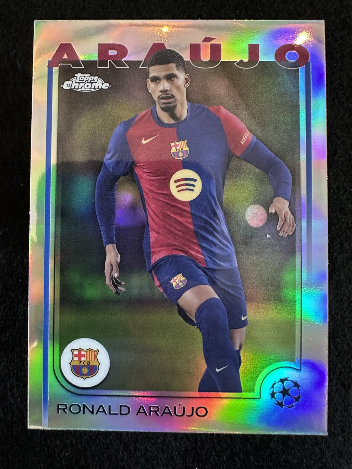 2024-25 Topps UEFA Ronald Araújo (#24) MINT Barcelona Defender ^GRUMPYBUCK^