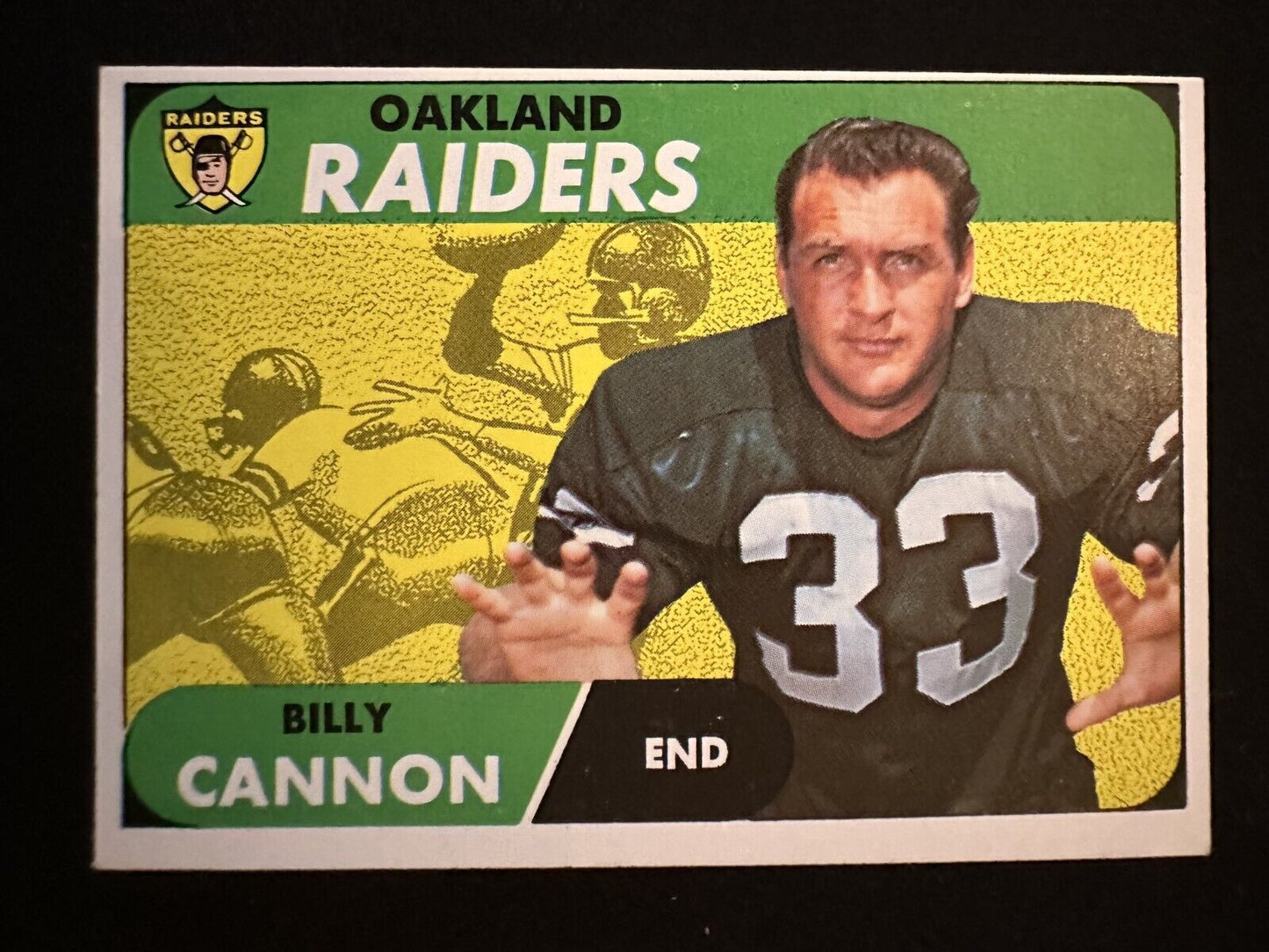 1968 Topps Billy Cannon (#37) EX Heisman Winner, LSU Great ^GRUMPYBUCK^